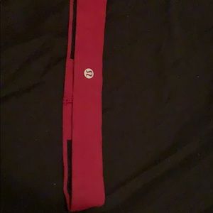 Lululemon red headband